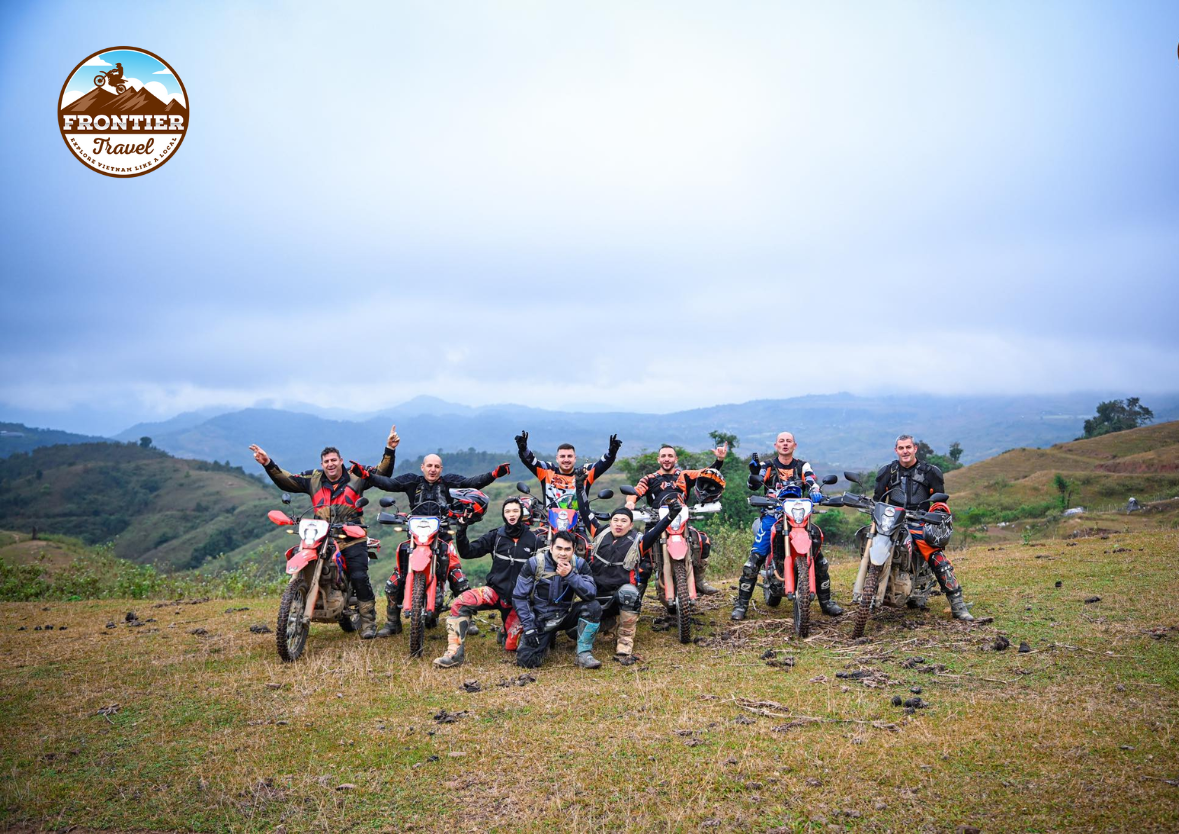 Dirt bikes are very popular in motorbike tours in Vietnam.